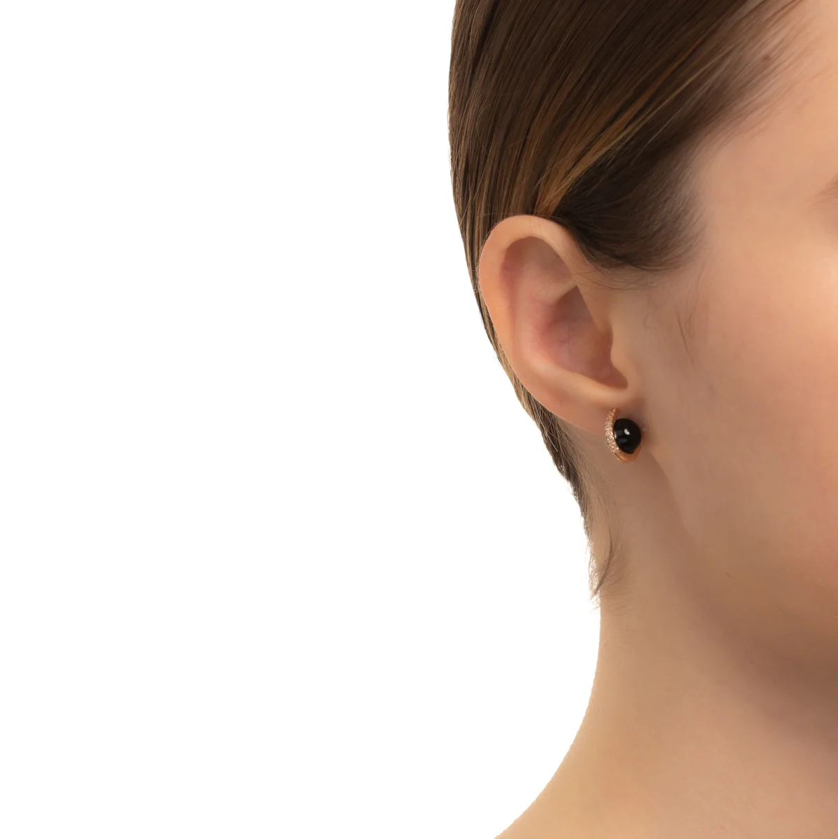 BELUGA Onyx Diamond Earring Medium size - Image 5