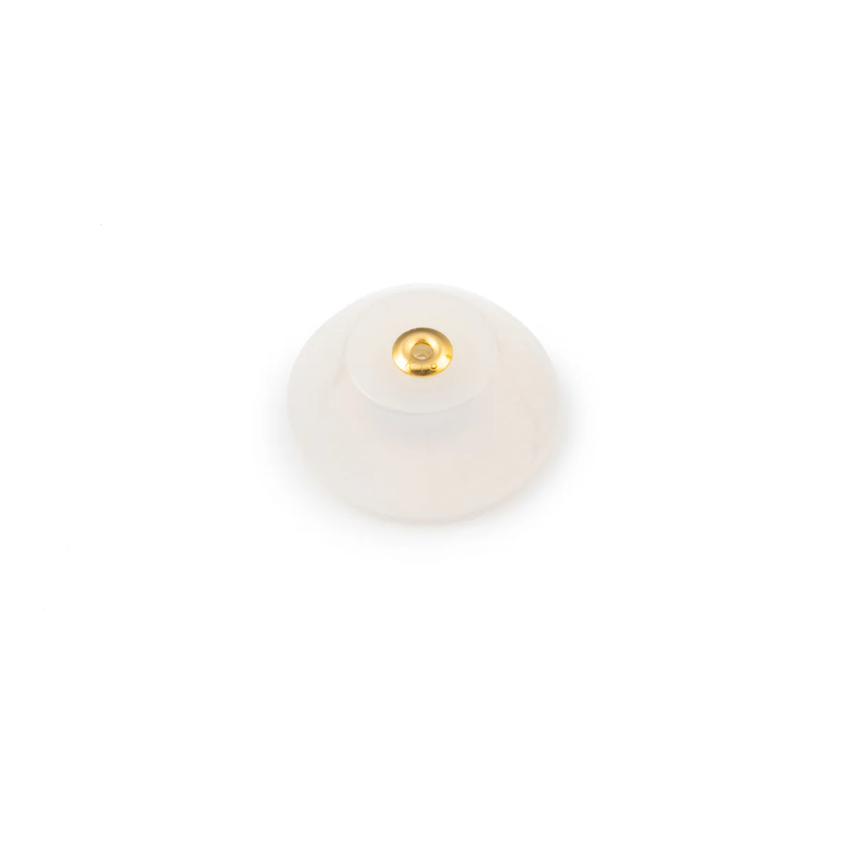 Corn White Chalcedony Stone for SPEAR Earring - Image 2