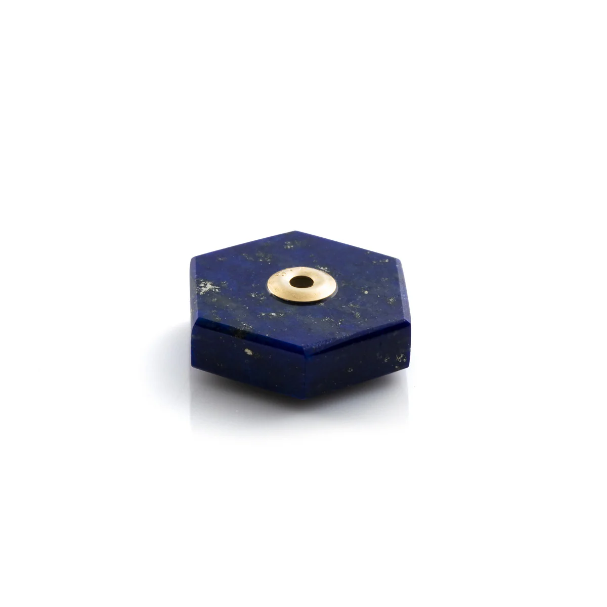 Hexagon Lapis Lazuli Stone for SPEAR Earring - Image 3