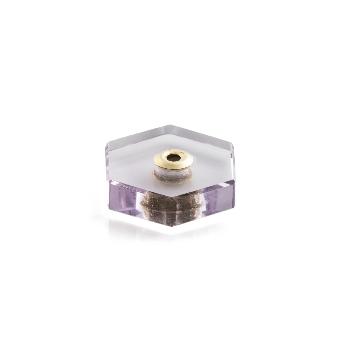 Hexagon Amethyst Stone for SPEAR Earring - Image 2