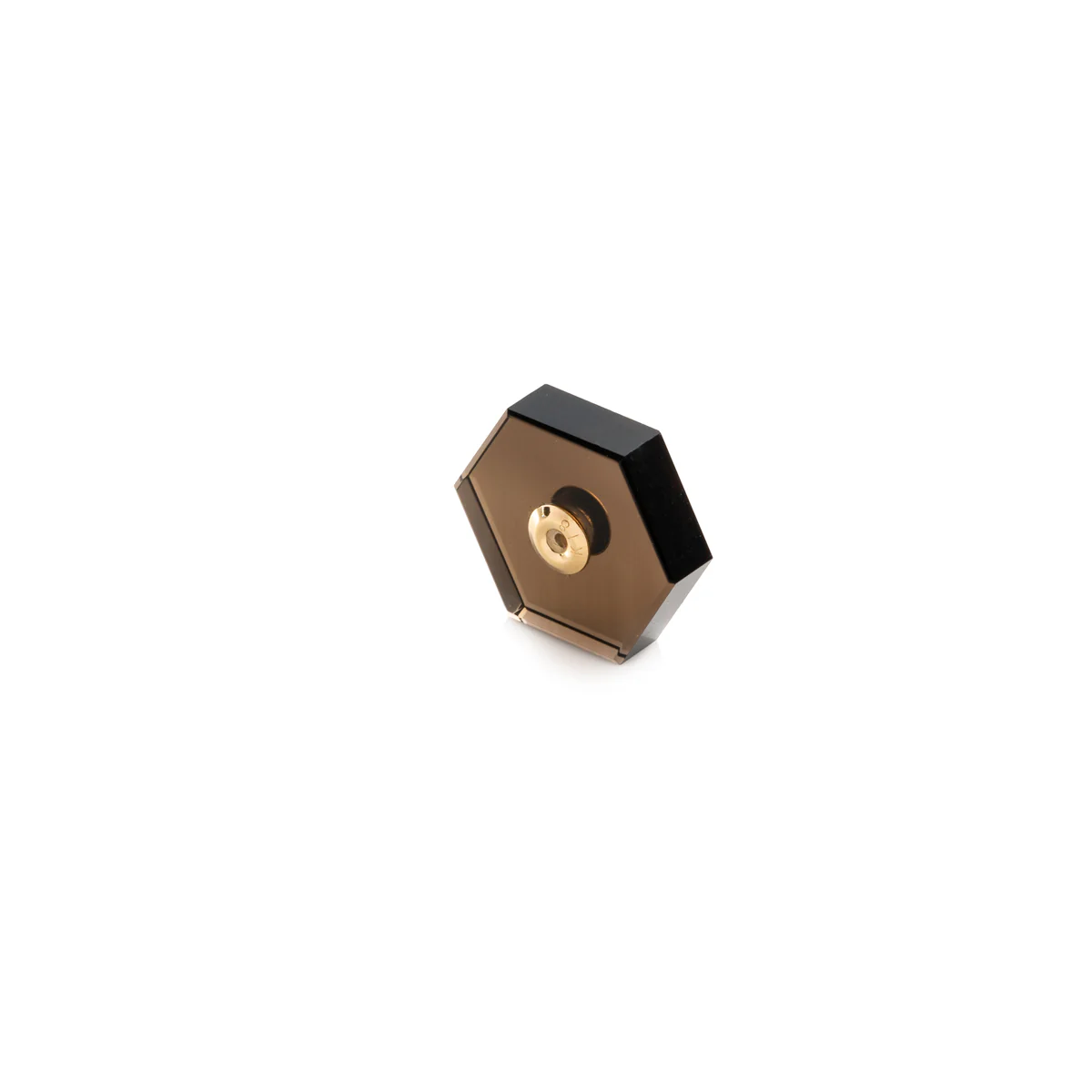 Hexagon Smoky Quartz Stone for SPEAR Earring