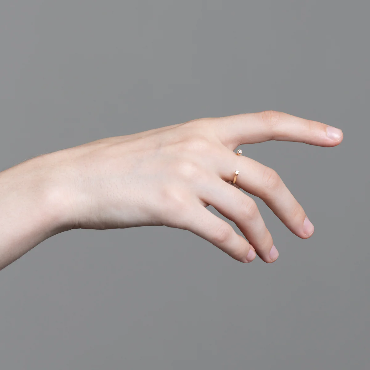 【Made-To-Order】 DROSERA Diamond Cuff Ring - Image 2