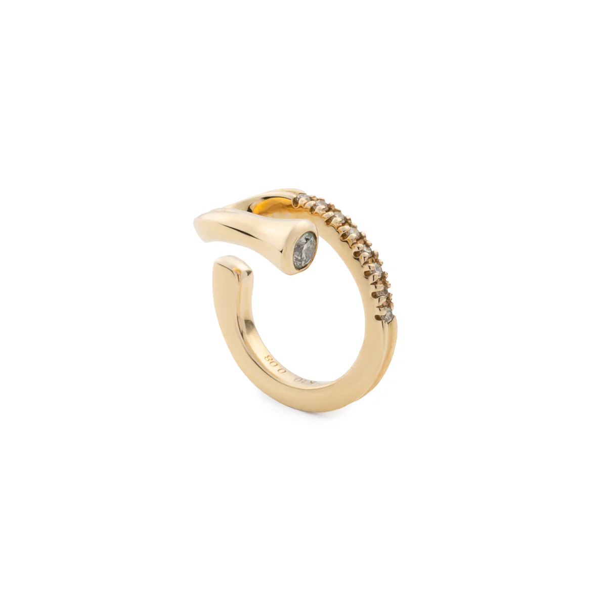 DROSERA Diamond Ear Cuff - Image 3