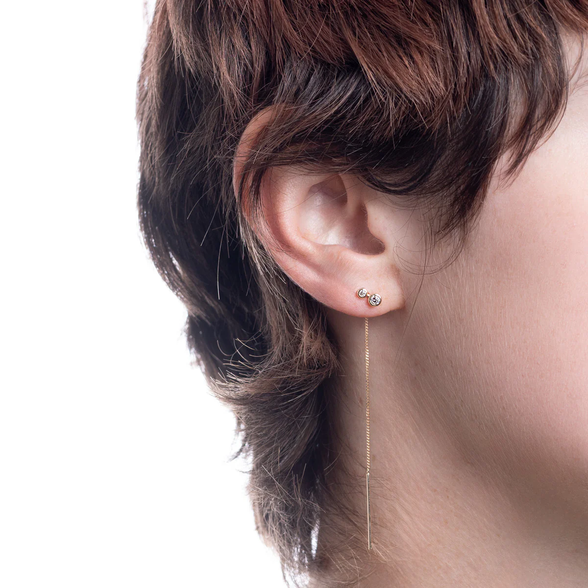 DROSERA Diamond Chain Earring - Image 4