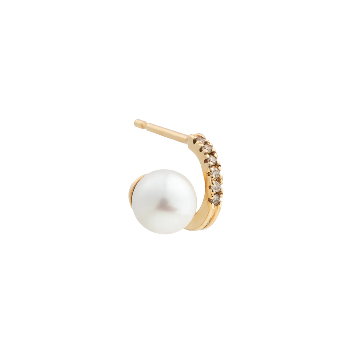 DROSERA Diamond Akoya Pearl Earring - Image 3