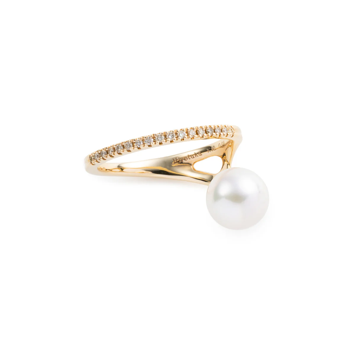DROSERA  Diamond Akoya Pearl Ring - Image 2