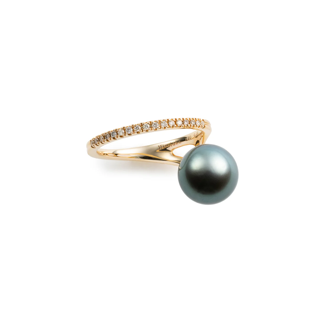 DROSERA  Diamond Tahiti Pearl Ring - Image 3