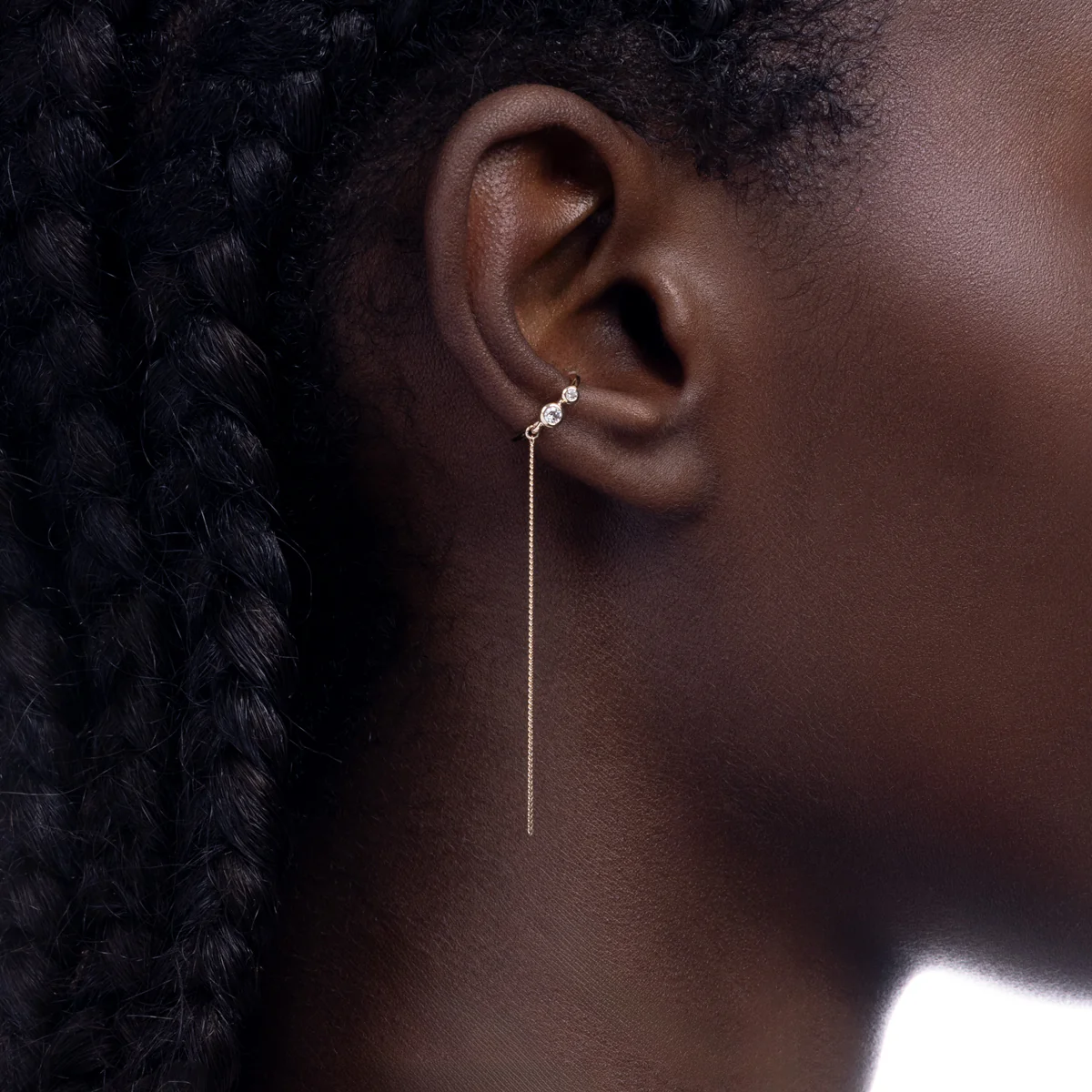 DROSERA Diamond Chain  Earcuff - Image 2