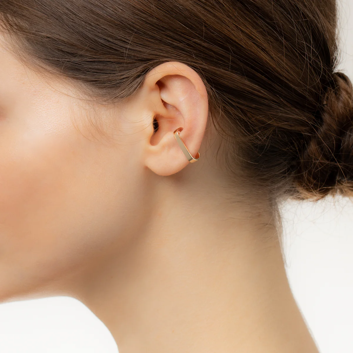 GOSSAMER Oblong Flat Ear Cuff - Image 2