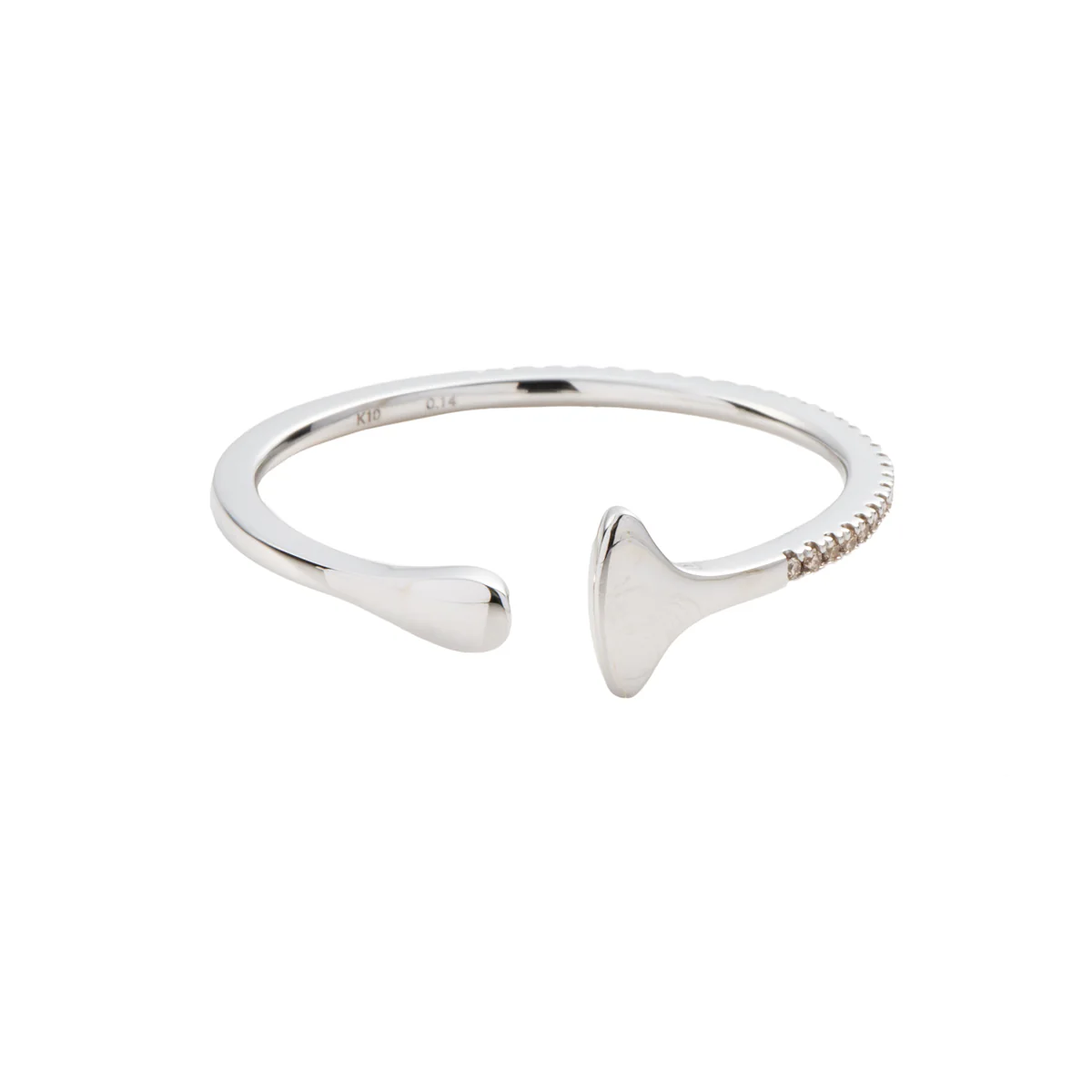 GOSSAMER Oversized Diamond Ear Cuff Large size - Image 3