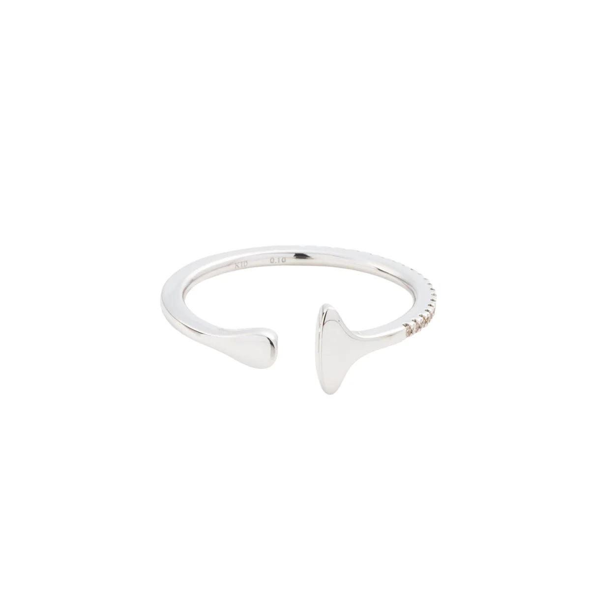 GOSSAMER Oversized Diamond Ear Cuff Medium size - Image 4