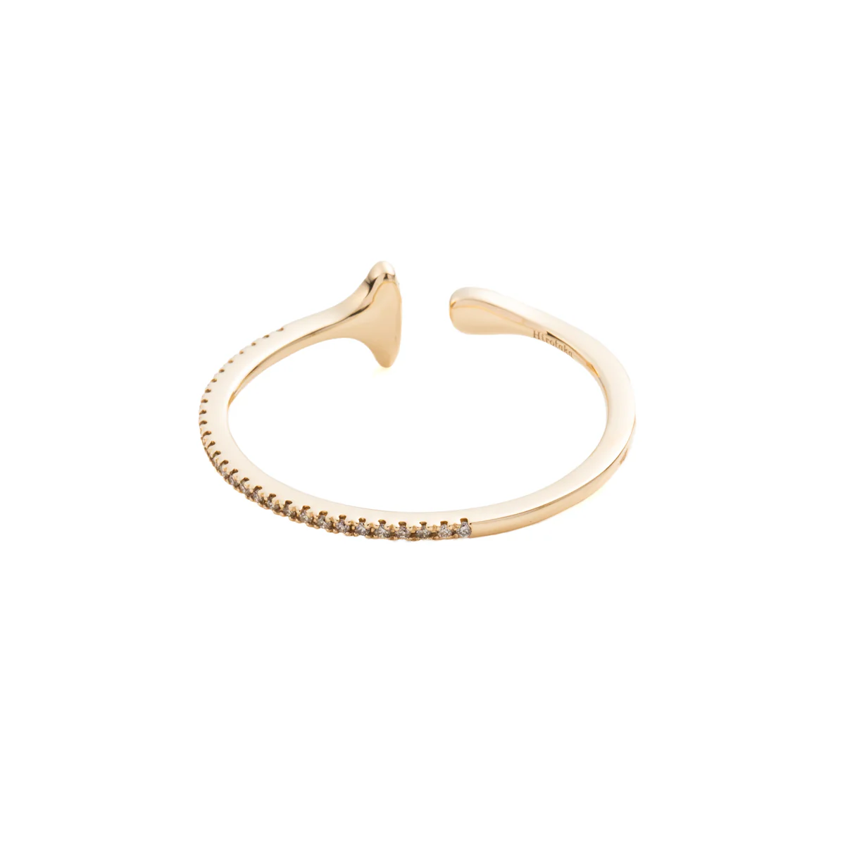 GOSSAMER Oversized Diamond Ear Cuff Large size - Image 3