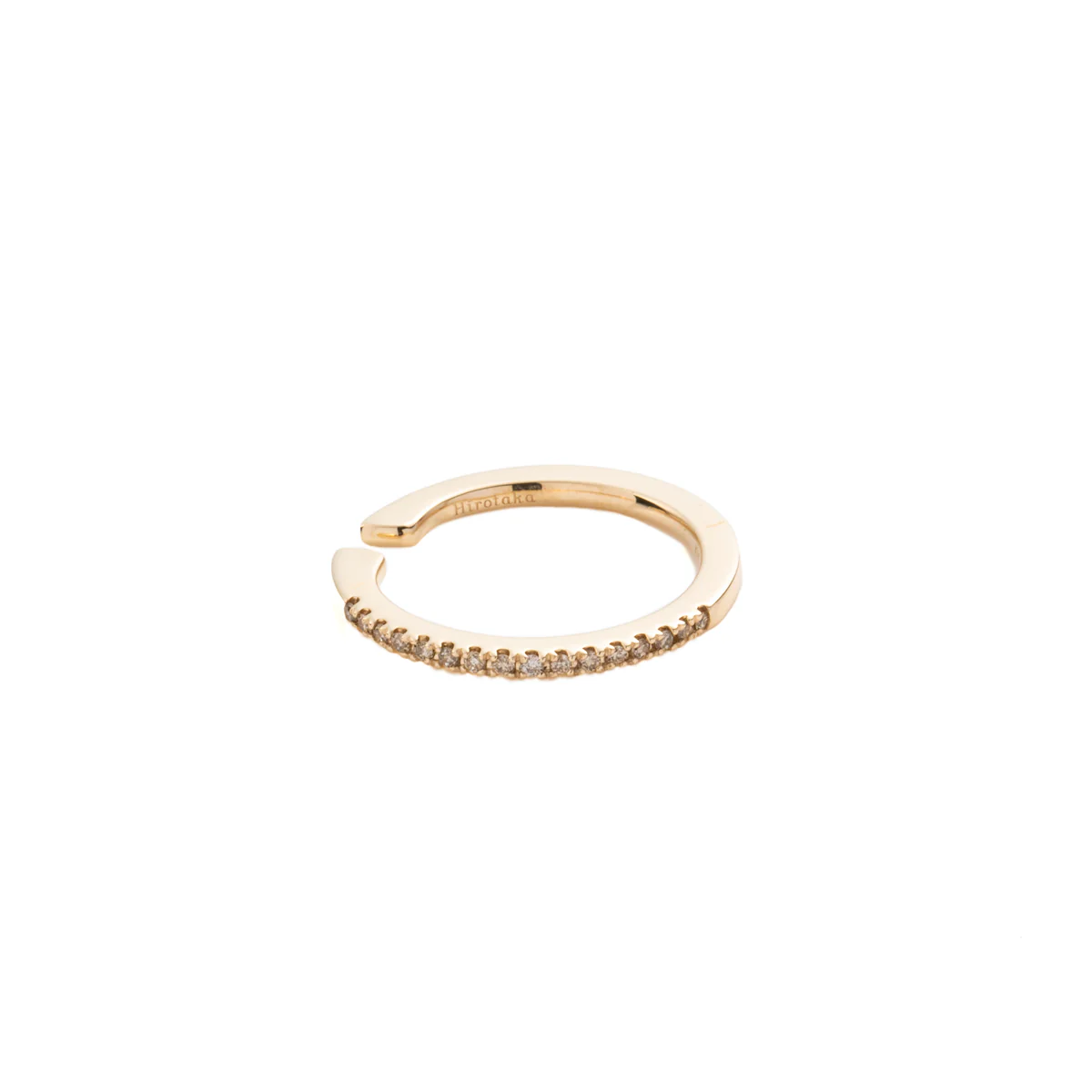 GOSSAMER Oversized Diamond Ear Cuff Small size - Image 4