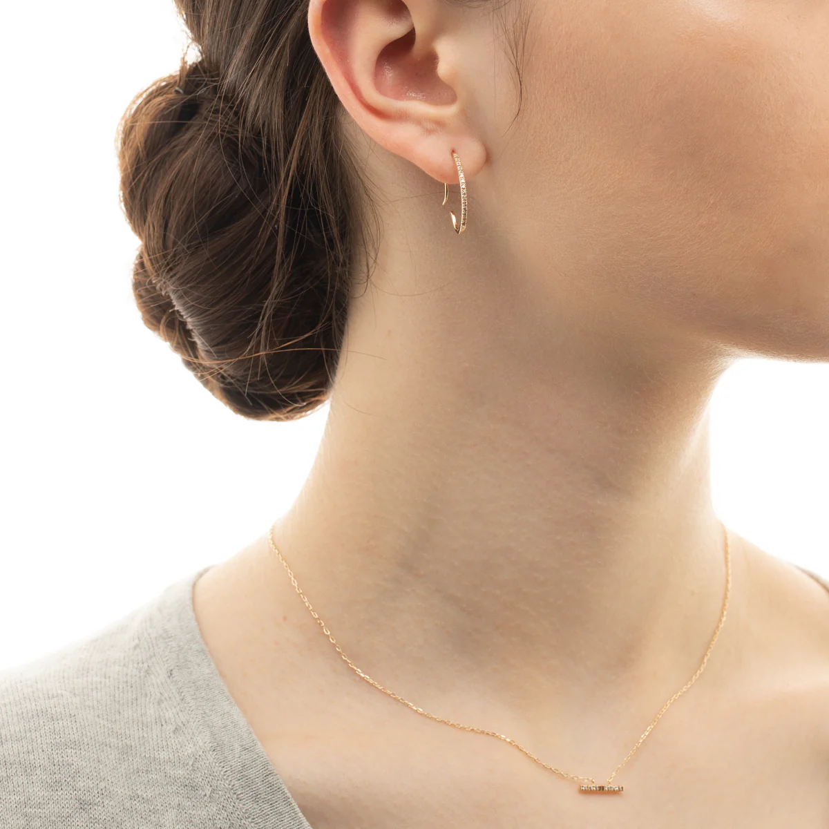 GOSSAMER Diamond Earring Small size - Image 4