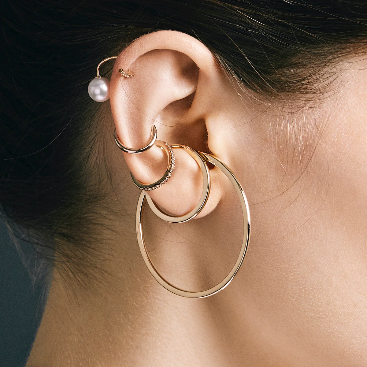 GOSSAMER Oversized Ear Cuff Extra Large size - Image 5
