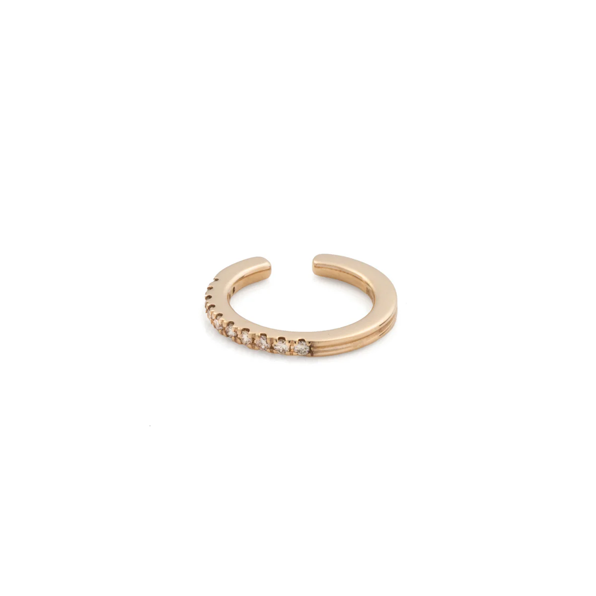 GOSSAMER Diamond Ear Cuff Small size - Image 3