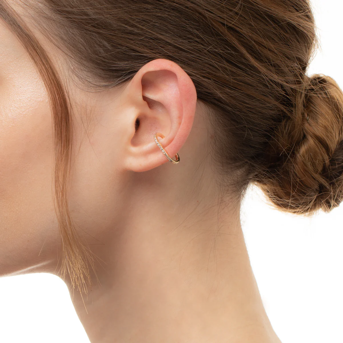 GOSSAMER Diamond Ear Cuff - Image 2