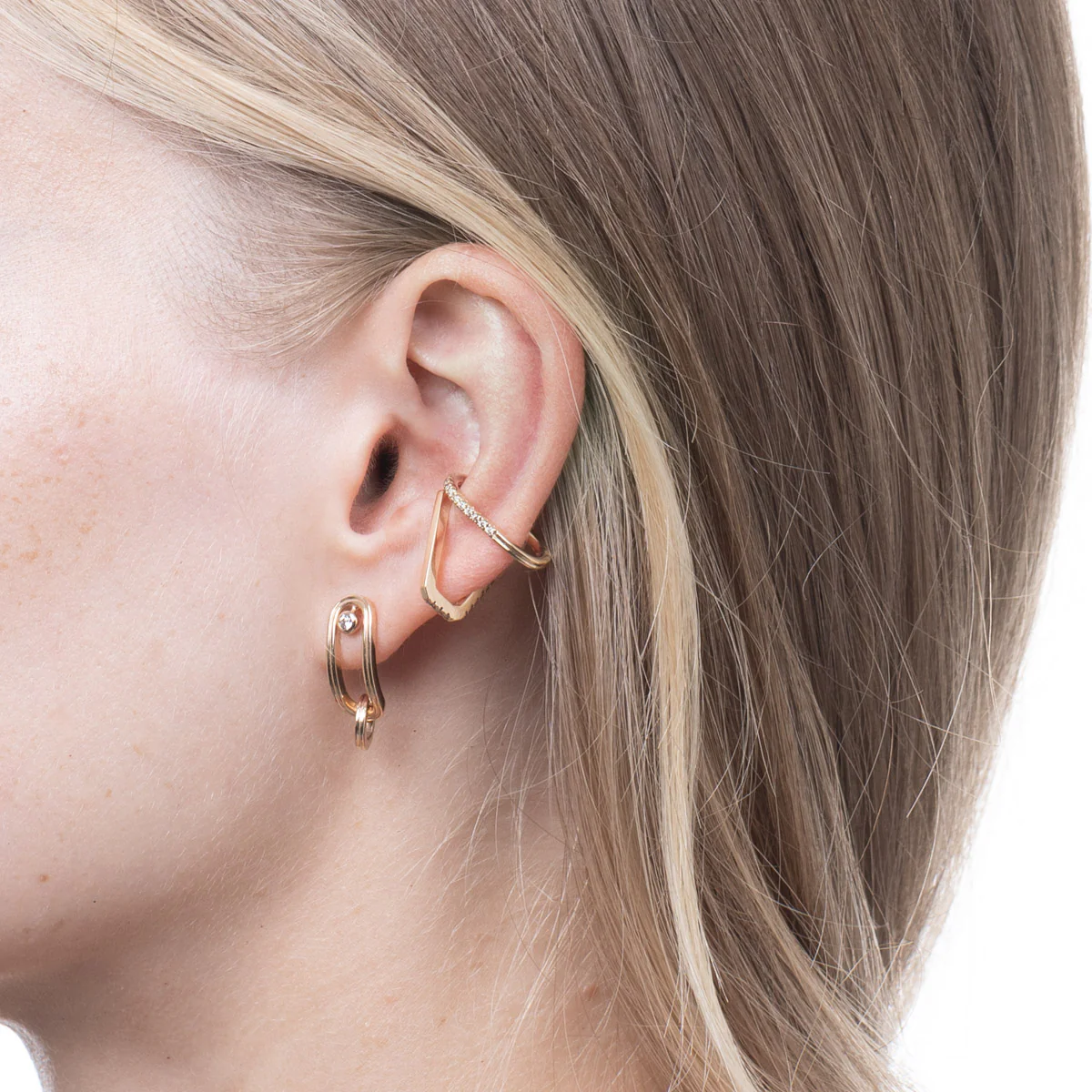 GOSSAMER Diamond Ear Cuff - Image 6