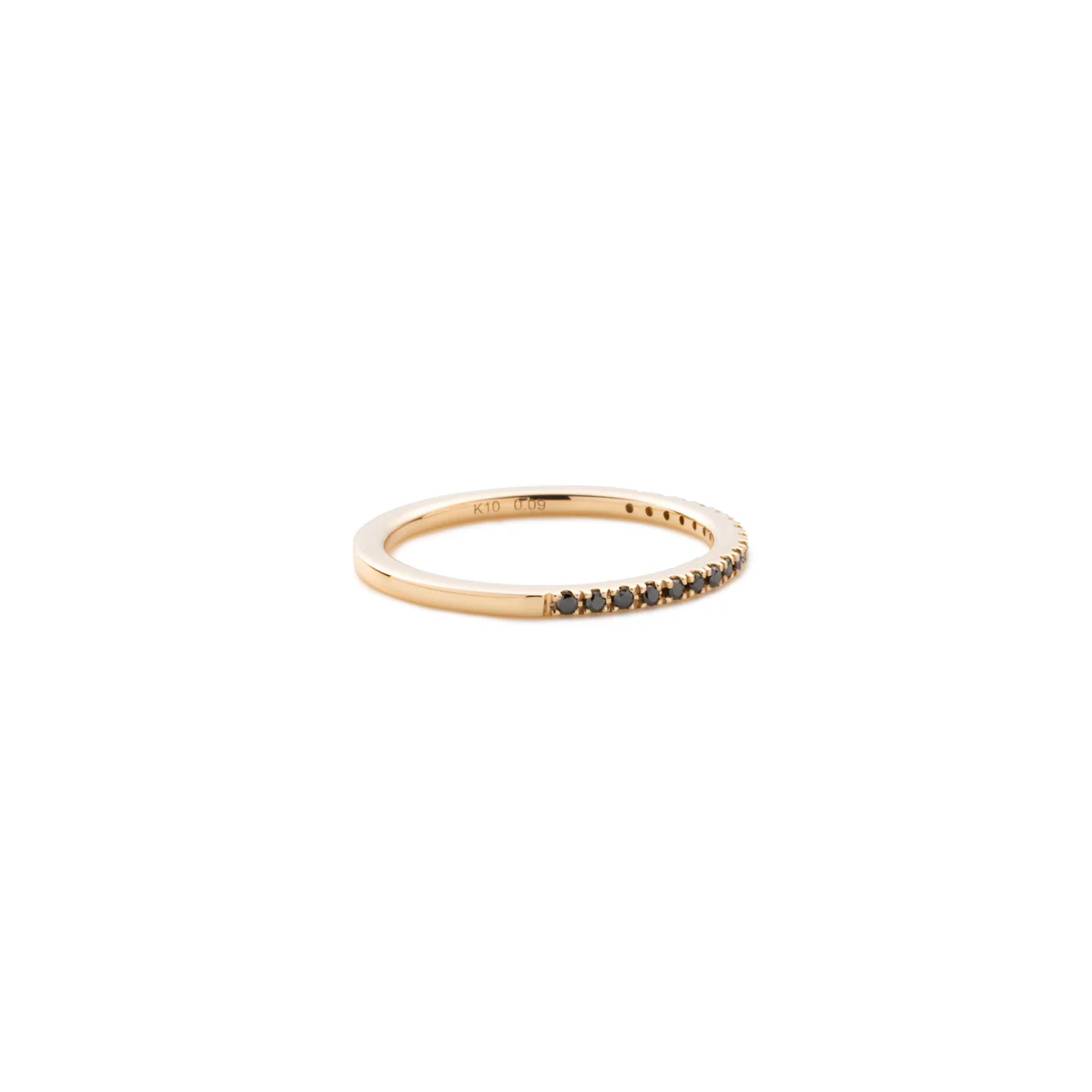GOSSAMER Black and White Diamond Ring - Image 4
