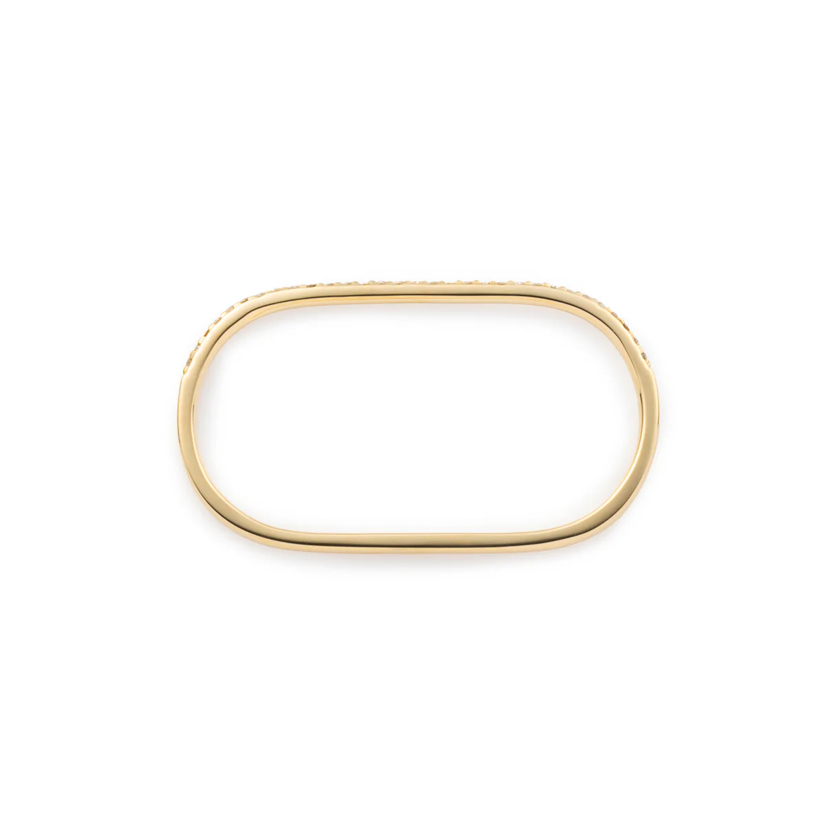 18K GOSSAMER Half Eternity Double Finger Ring - Image 3