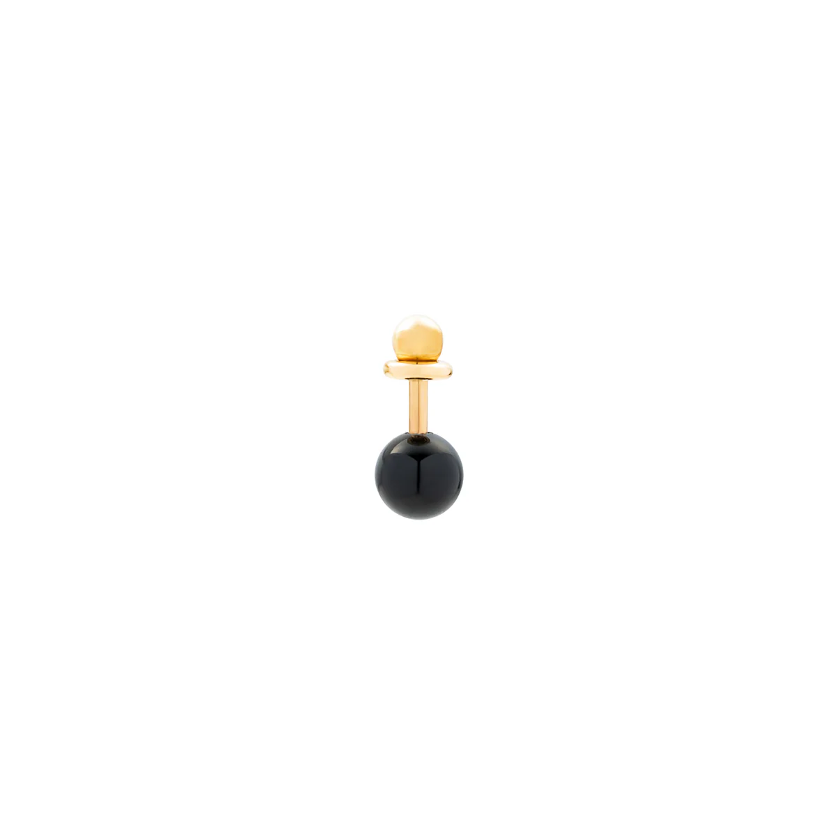 HONEY ANT Onyx Earring - Image 3