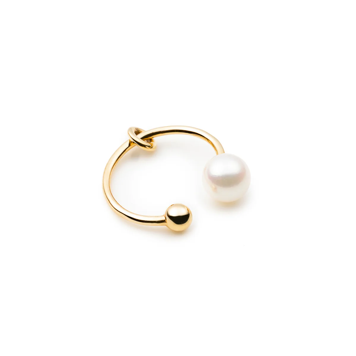 HONEY ANT Akoya Pearl Ear Cuff - Image 3