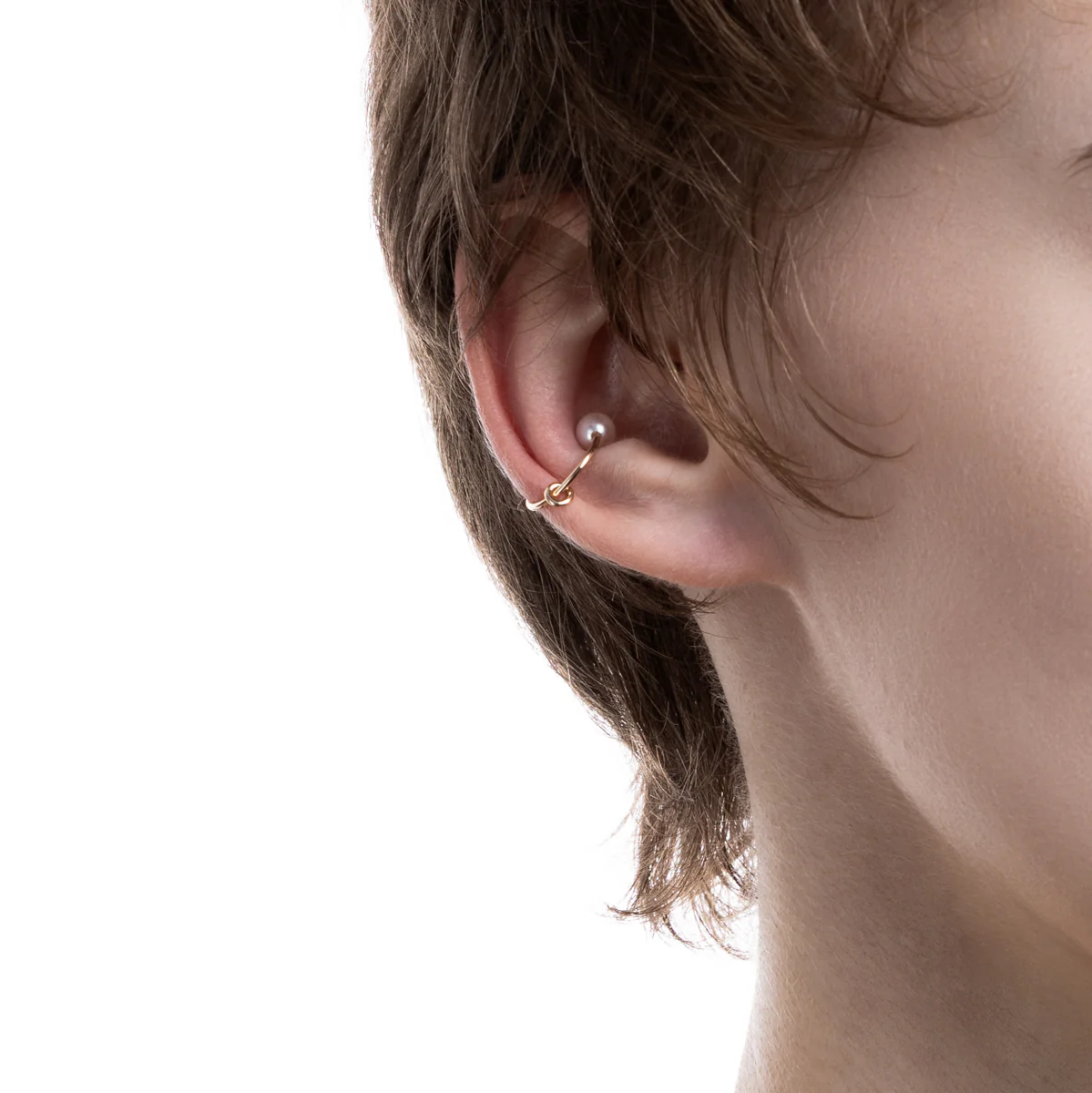 HONEY ANT Akoya Pearl Ear Cuff - Image 4