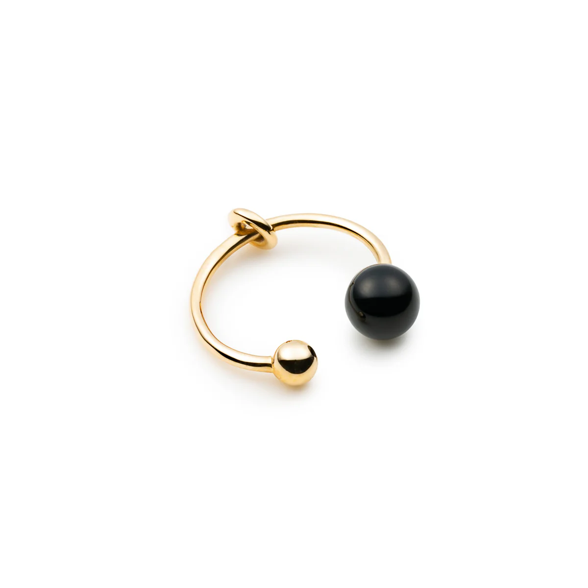 HONEY ANT Onyx Ear Cuff - Image 3