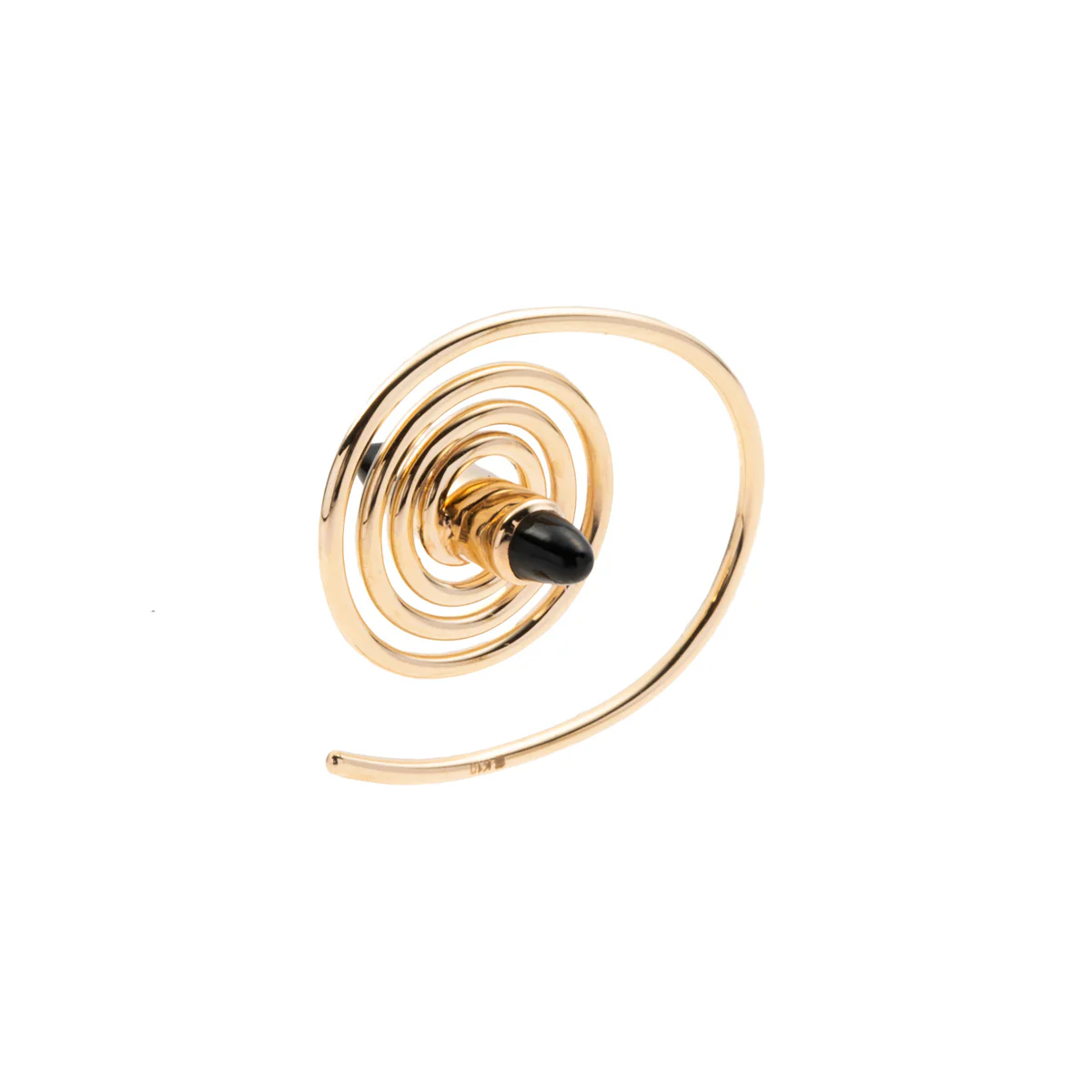 INDÚSTRIA Coil Earring Onyx - Image 3