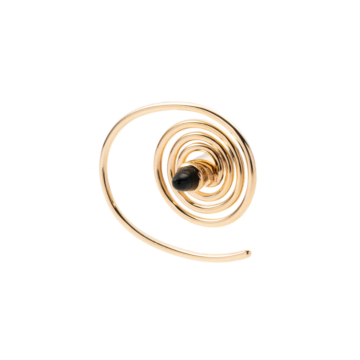 INDÚSTRIA Coil Earring Onyx - Image 4