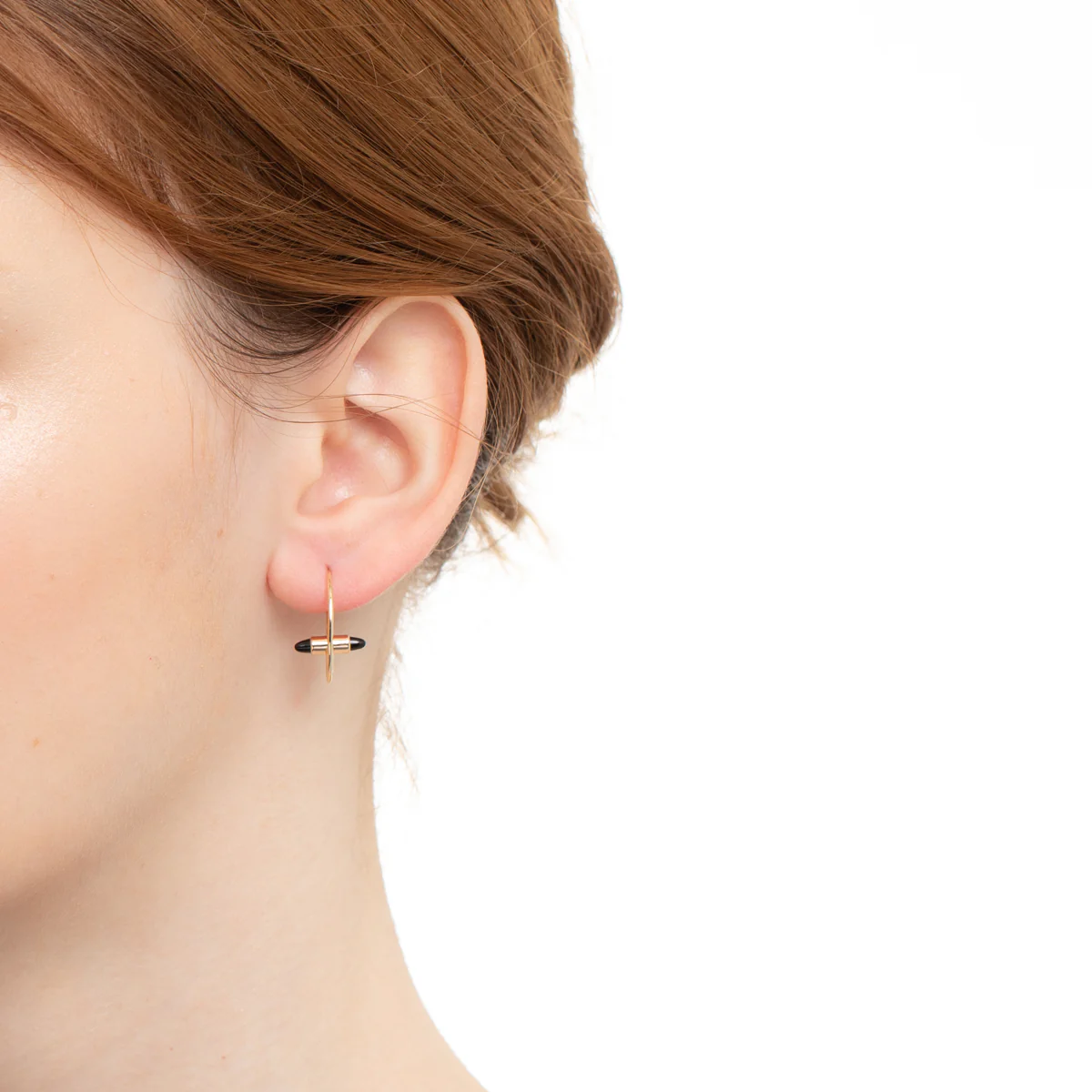 INDÚSTRIA Coil Earring Onyx - Image 5