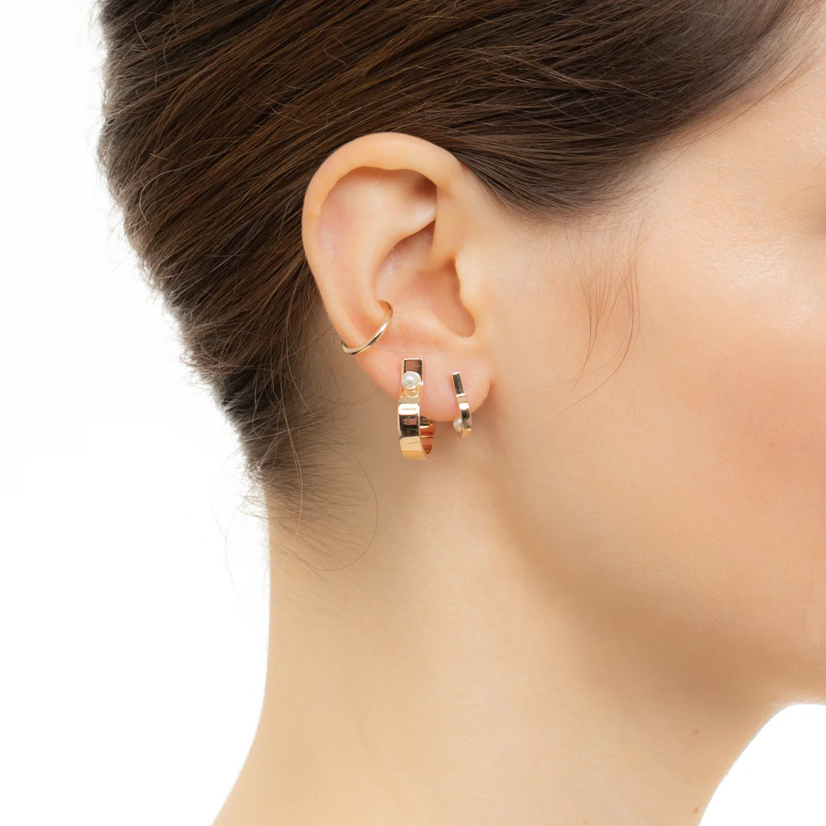 INDÚSTRIA Mini  Akoya Pearl Earring - Image 6
