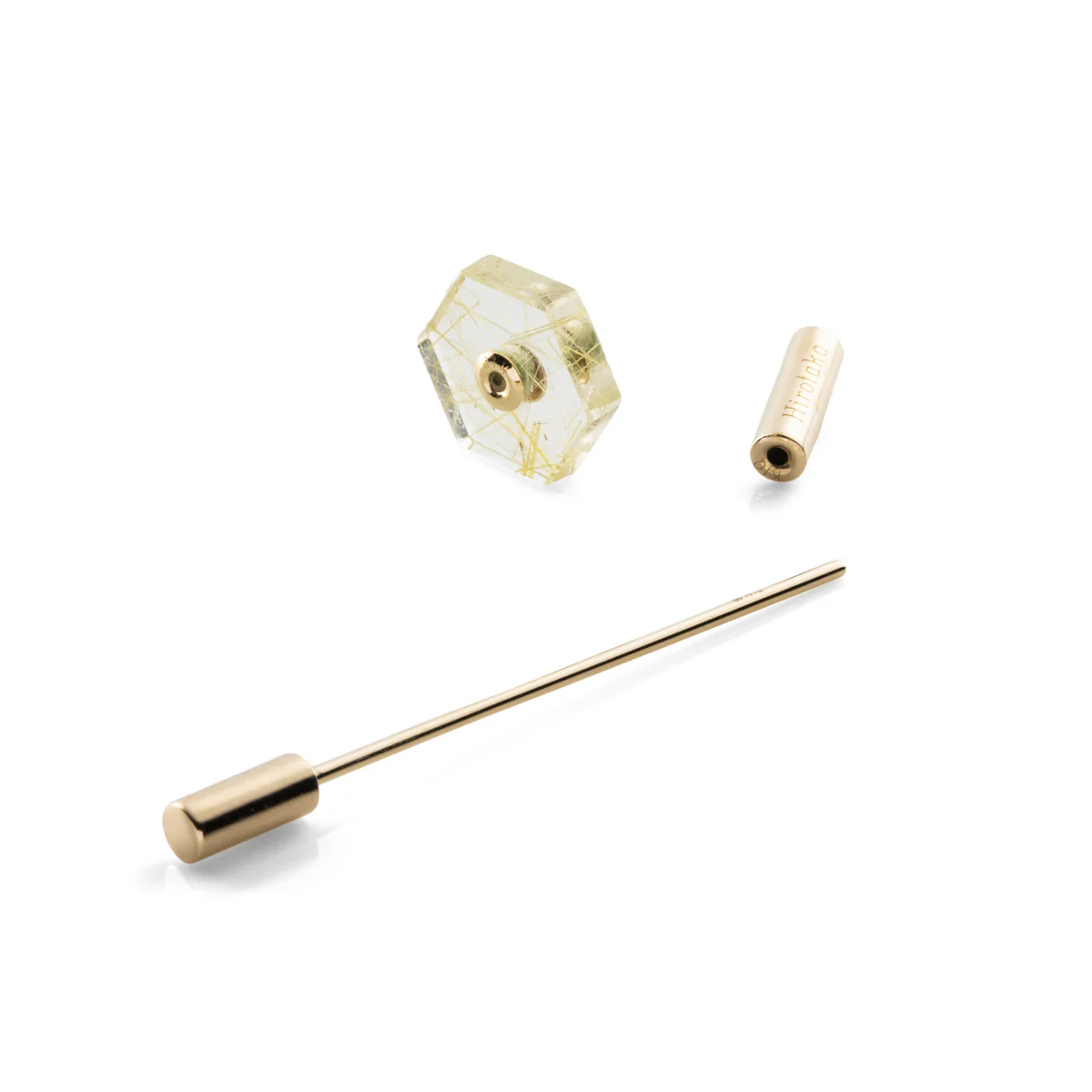 Short SPEAR Earring, Rutile - Image 4