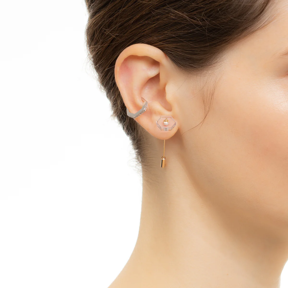 Short SPEAR Earring, Amethyst - Image 5