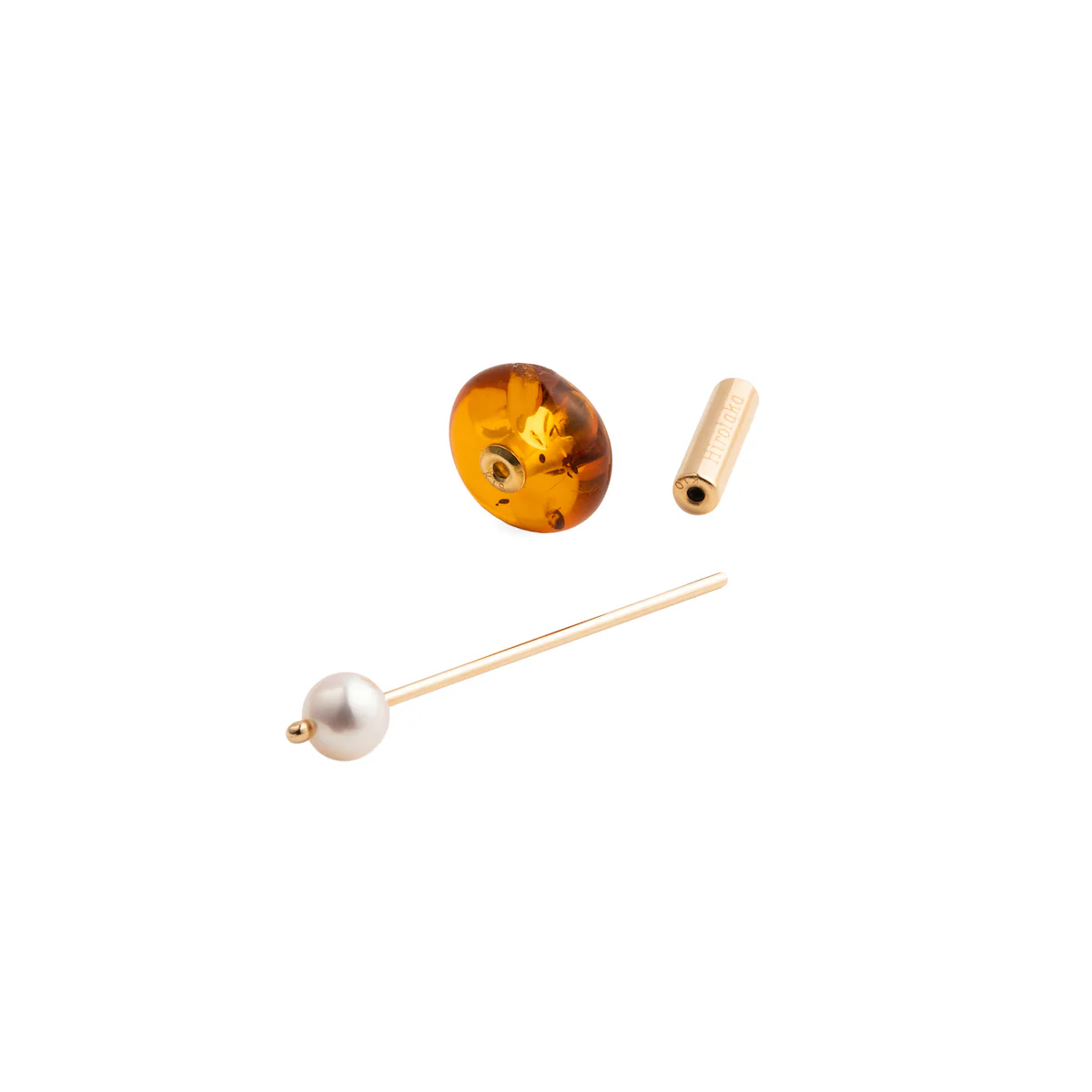 Mini SPEAR Earring, Amber - Image 4