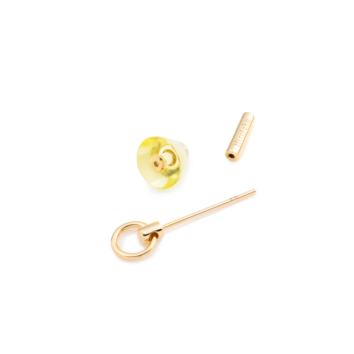SPEAR Door Knocker Earring Small size, Lemon Quartz - Image 4