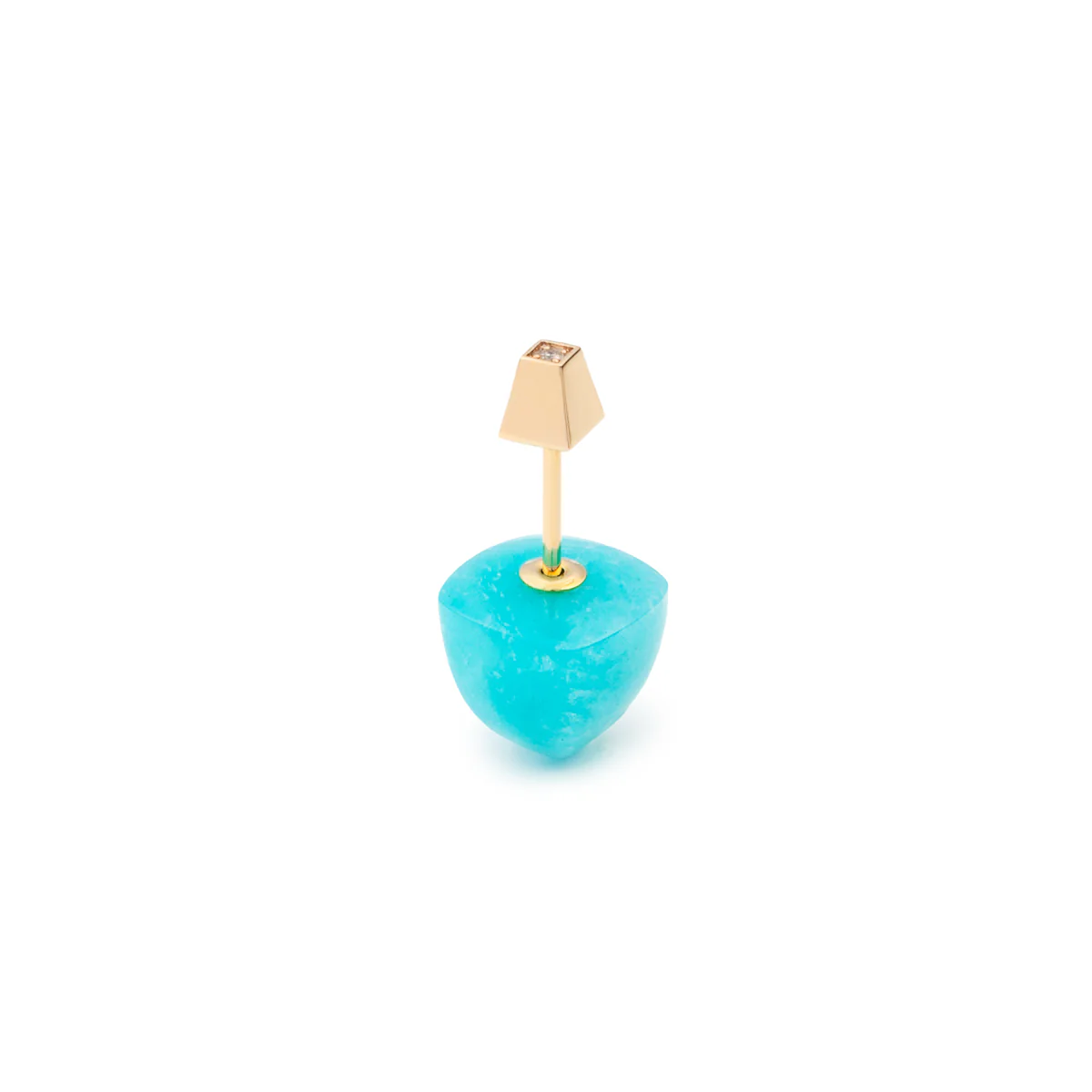 BIRD OF PARADISE Micro Spear Pyramid Earring - Image 11