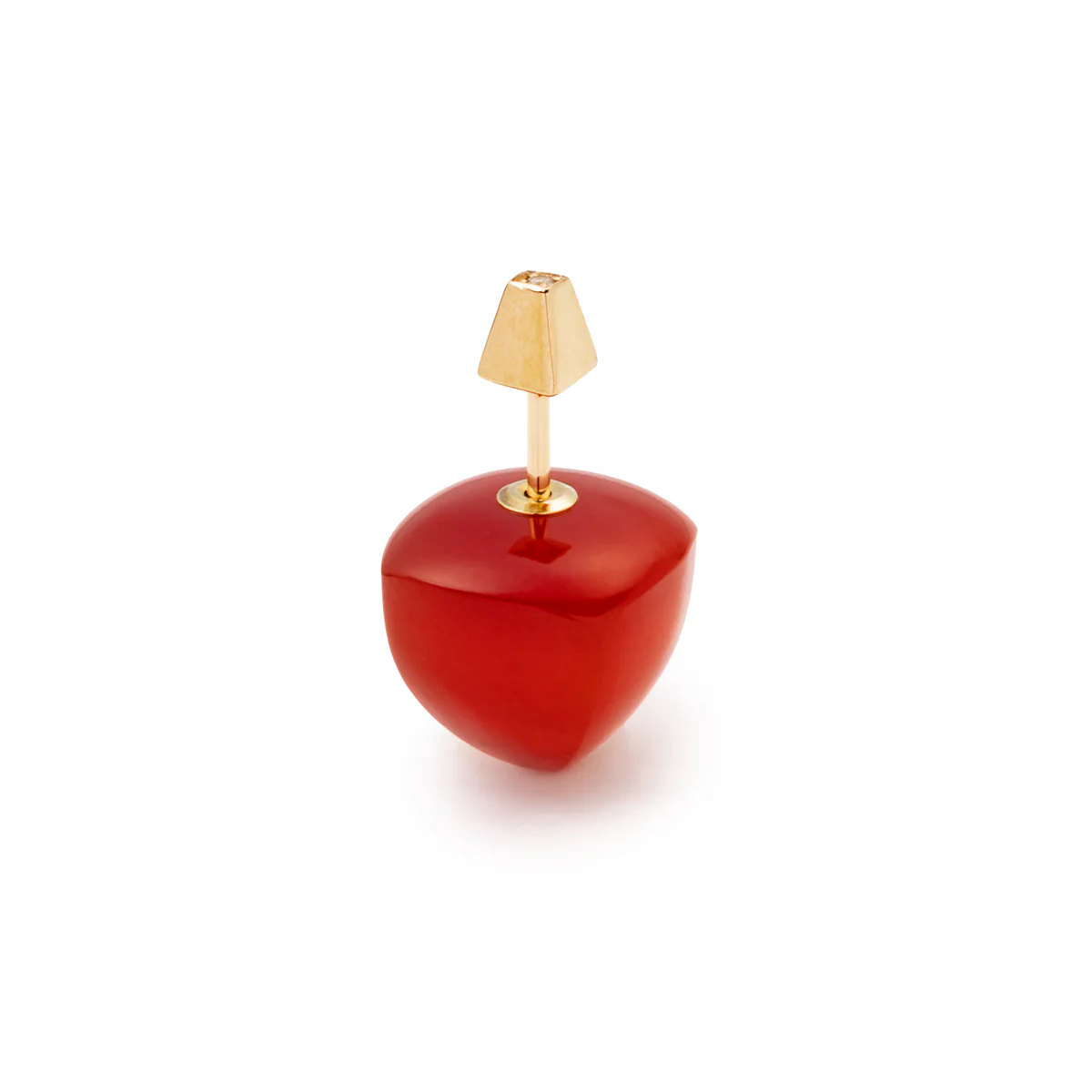 BIRD OF PARADISE Micro Spear Pyramid Earring - Image 2