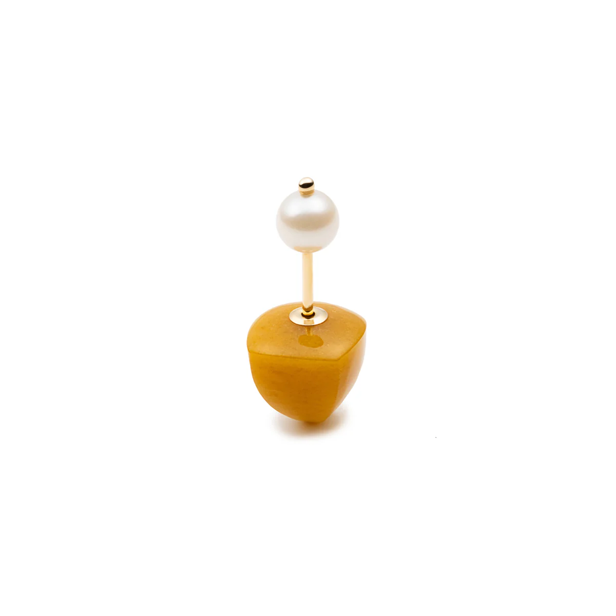 BIRD OF PARADISE Micro Spear  Akoya Pearl Earring - Image 11