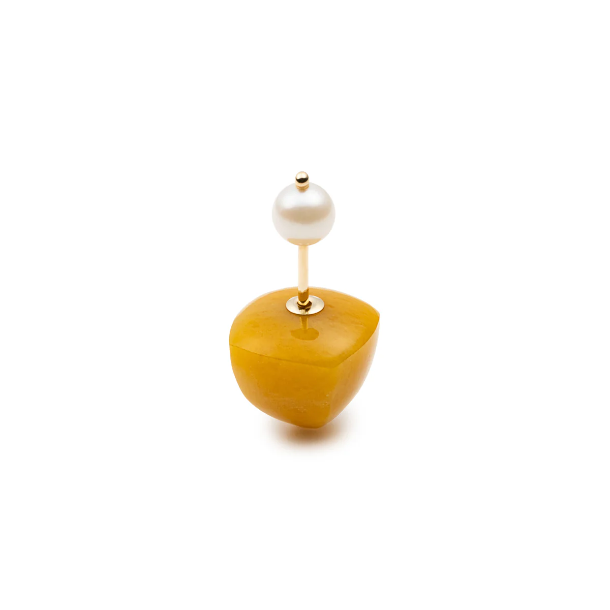 BIRD OF PARADISE Micro Spear  Akoya Pearl Earring - Image 6