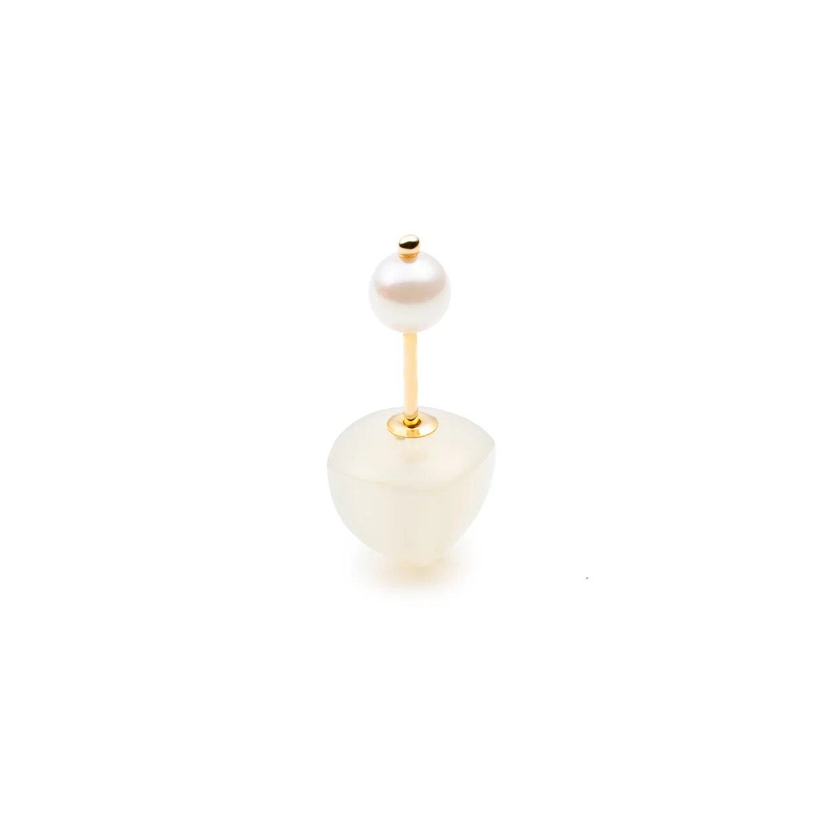 BIRD OF PARADISE Micro Spear  Akoya Pearl Earring - Image 8