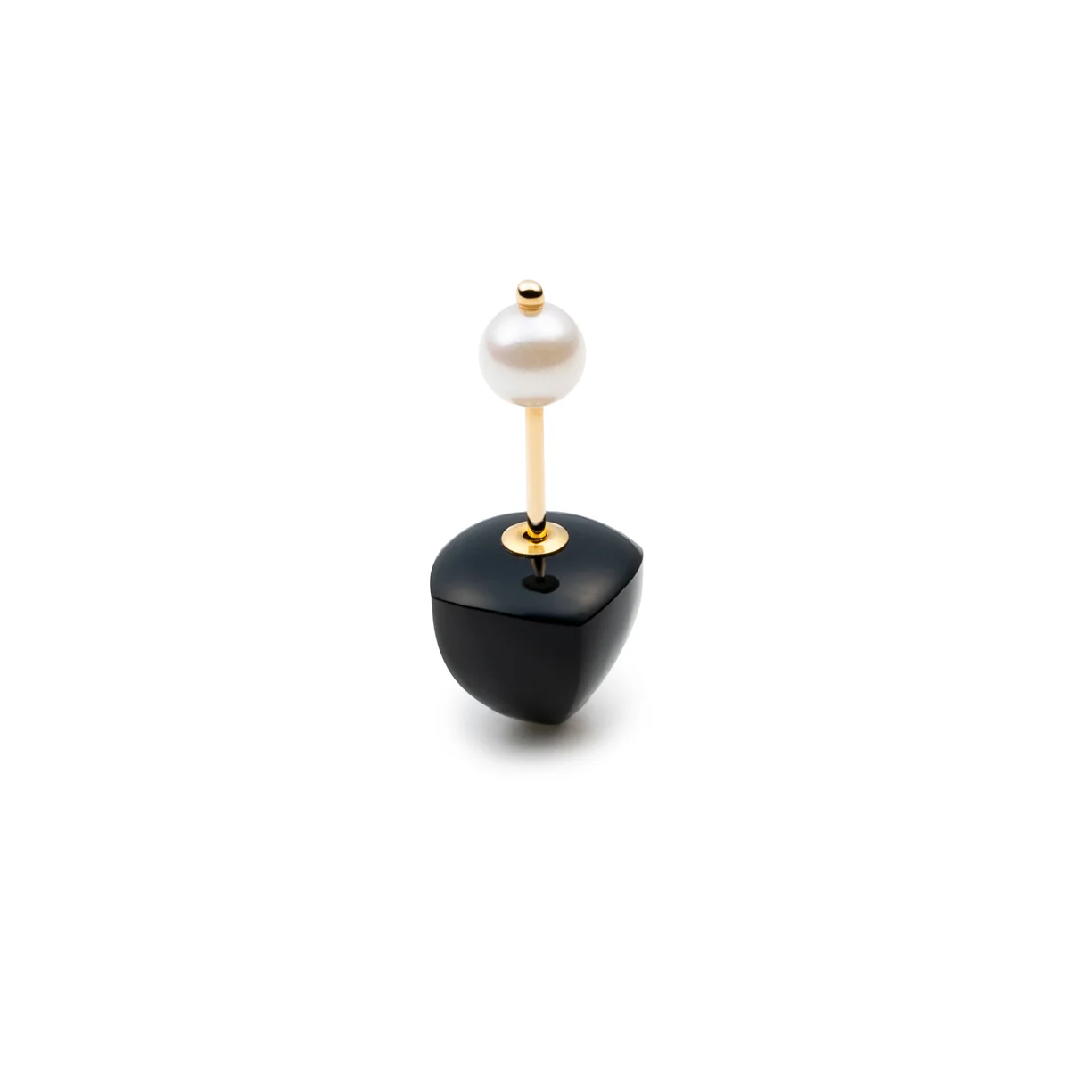 BIRD OF PARADISE Micro Spear  Akoya Pearl Earring - Image 9