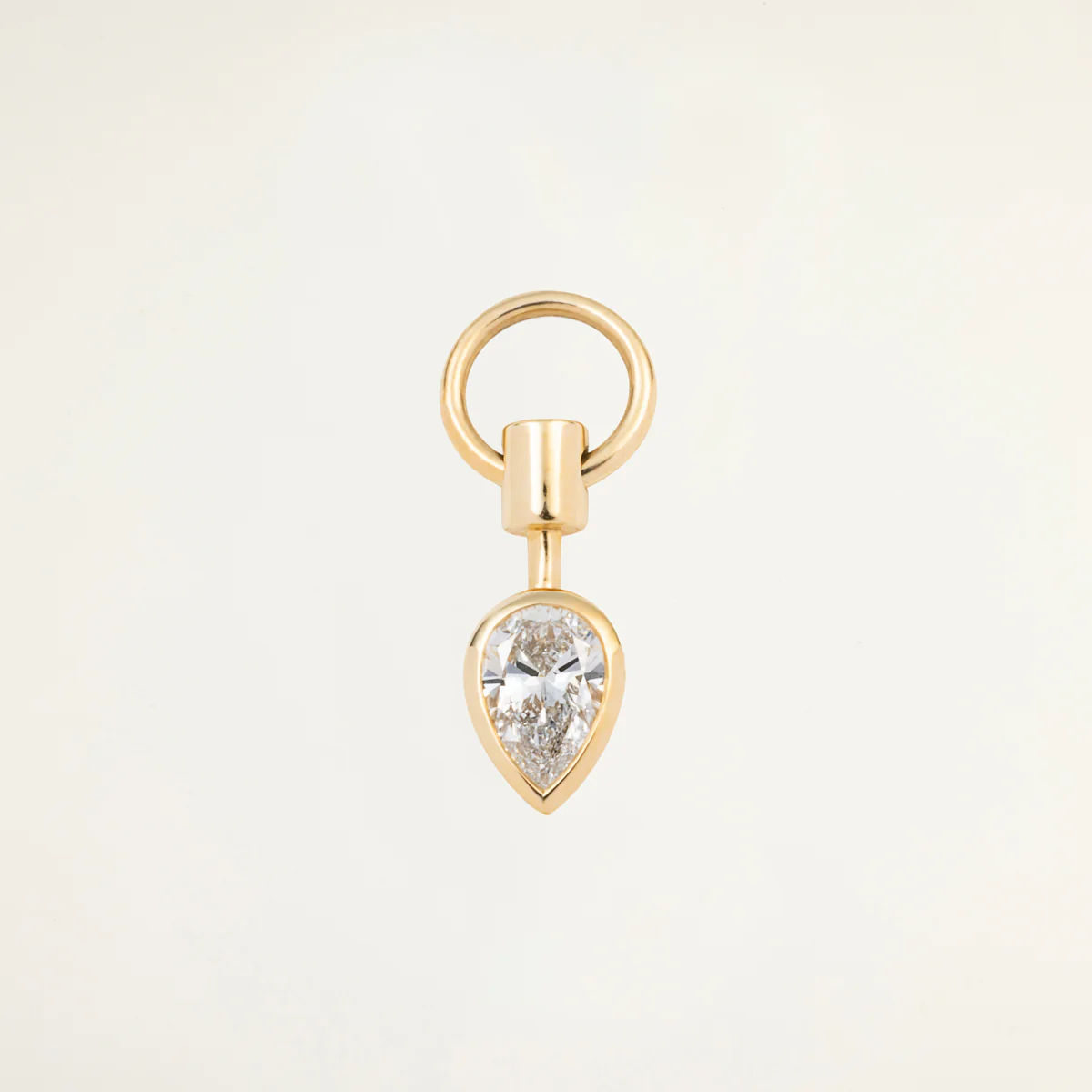 L.a.brown HYPNOTIC Lab Grown Diamond Pendulum Earring - Image 3