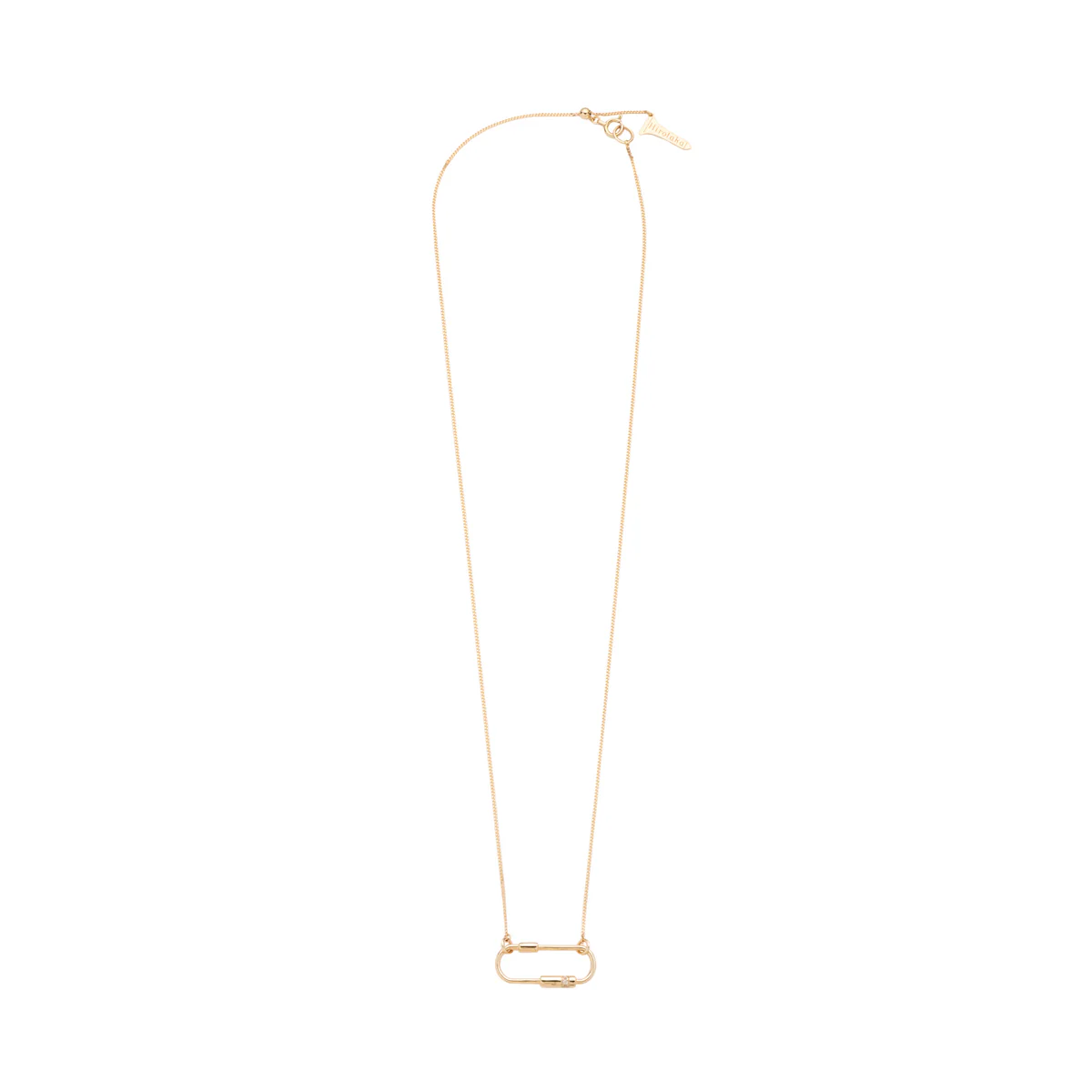 MIRÓ Diamond Cylinder Necklace - Image 4
