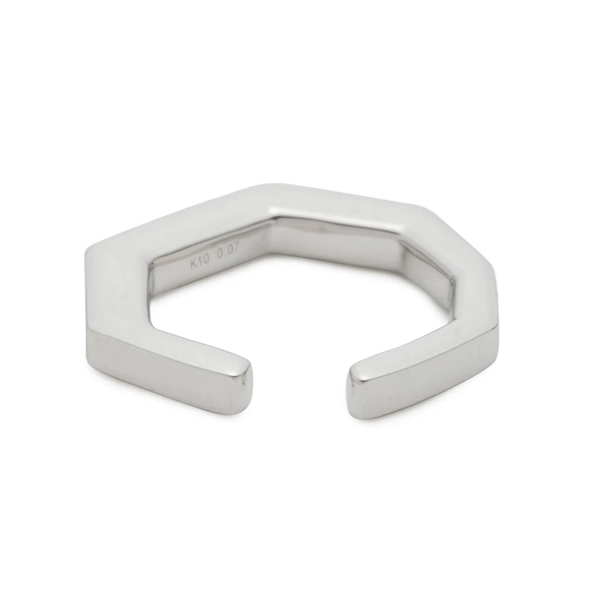 MANHATTAN Octagon Diamond Ear Cuff Small size - Image 4