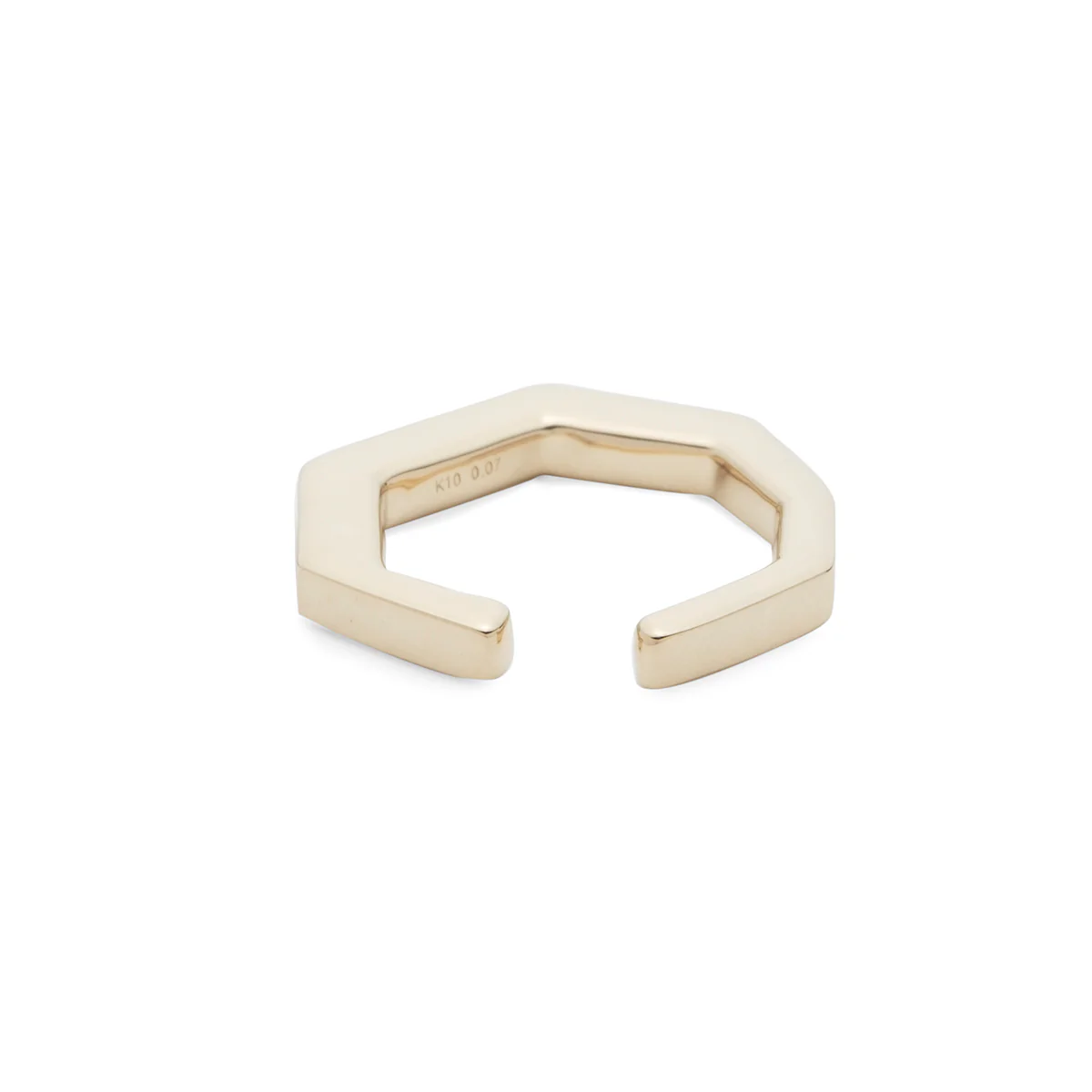 MANHATTAN Octagon Diamond Ear Cuff Small size - Image 4