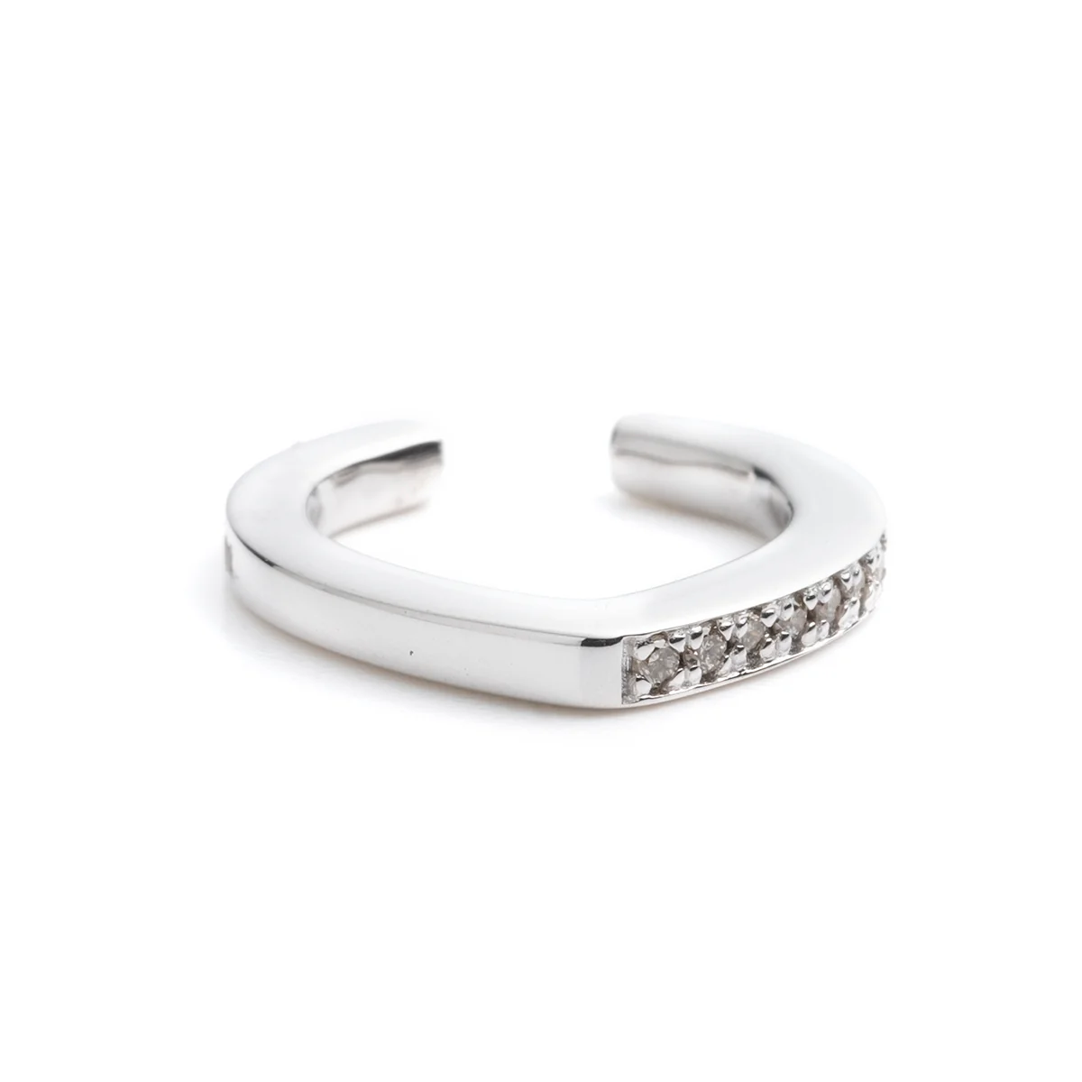 MANHATTAN Diamond Ear Cuff Small size - Image 3