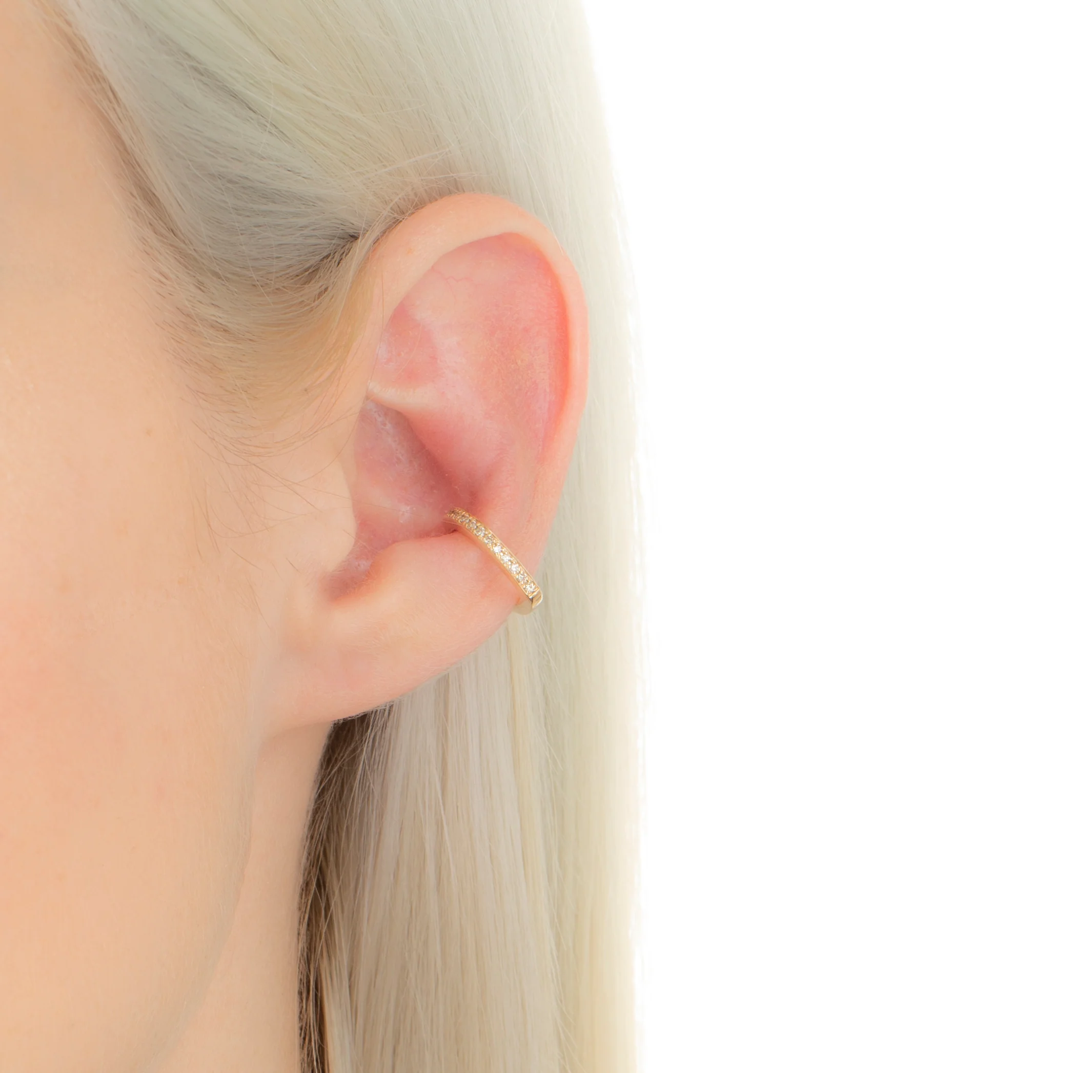MANHATTAN Diamond Ear Cuff Small size - Image 5
