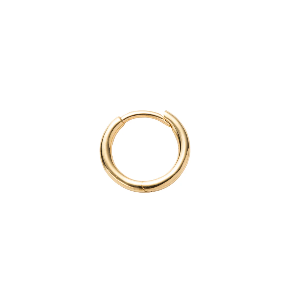 18K MANHATTAN Hoop Earring Medium size - Image 3