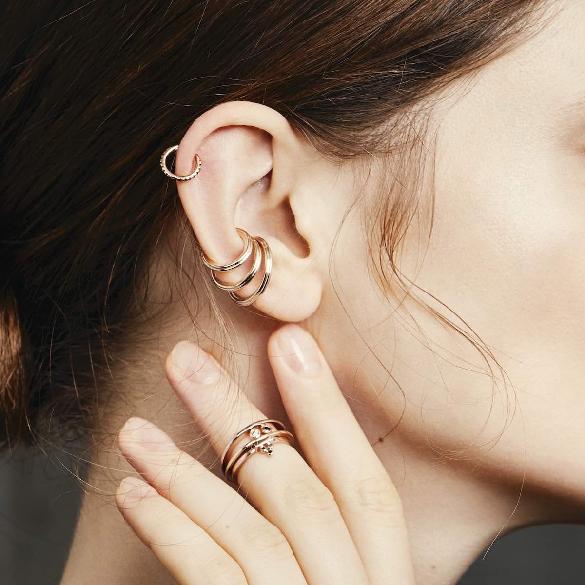 DUNE Round Ear Cuff Medium size - Image 5